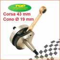 Albero motore TOP cono 19 PIAGGIO Vespa 50 Special PK APE 50