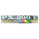 Frieze plate 145 Mm Piaggio Vespa PX 200 E Rainbow