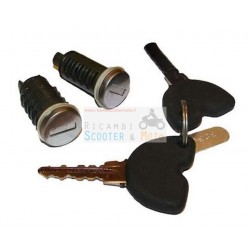 Kit Locks Zylinder Piaggio 50.125.150 Liberty-Fly Zip Vespa Et 2 Et 4