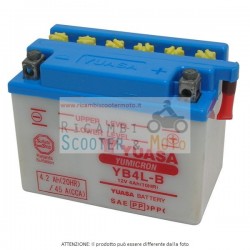 Batterie Yuasa Aprilia Habana 50 99/03 Sans Kit Acide