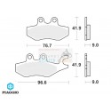 Es decir, Pastillas de freno trasero Piaggio Mp3 Touring 300 2011 2012