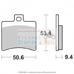 ARRIÈRE PAD Aprilia FREIN Scarabeo Ditech (SCA00) 50 01/06