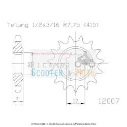 Pinon S Ac P415-D12 Aprilia Rx R 6V 50 95/98