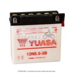 Yuasa Batterie Original-12V 9Ah Aprilia Als R 125 85/86 Ohne Säure-Kit