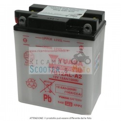 Batteria Yuasa 12V 12Ah Aprilia Atlantic / Atlantic E3 125 03/14 Senza Kit Acido