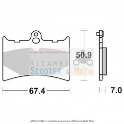 Pastillas de freno delanteras SBS Aprilia Af1 Europa 125 90/91