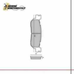 Almohadillas Mbk Yp Skyliner Abs 250 2003/2003