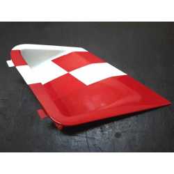 Convoyeur d'admission d'air gauche rouge blanc ORIGINAL GILERA 503