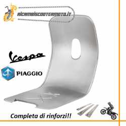 Legshield & floor board with reinforcements Vespa 125 VNB1-6 1959-1965