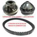 Satz Variator Motor Getriebe und Riemen 026 LIGIER AMBRA 162 NOVA JS20