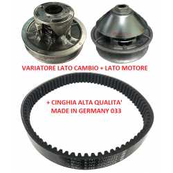 Kit variatore motore cambio e cinghia 033 LIGIER XTOO X TOO MAX R