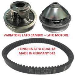 Kit variatore motore cambio e cinghia 042 AIXAM ROADLINE CROSSLINE 2008