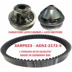 Kit gearbox motor variator and belt 046 AIXAM IMPULSION GTO v2 2010