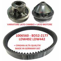 Kit moteur variateur vitesse courroie 047 LIGIER XTOO RS R IXO JS36 DCI