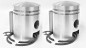 Paire de pistons MI-VAL 125 1953 - 250 BCB Bicylindre Ø 53,7