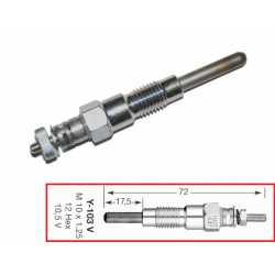 Bujía de precalentamiento YANMAR 523 2TNE68 CHATENET BAROODER CH22