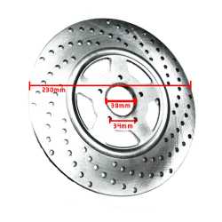 Front brake disc Ø 230 Original Aprilia Tuareg 50 ET 50