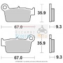 Pastiglia Freno Post Aprilia Rxv 450 05/08