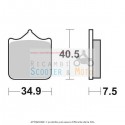 Bremsbelag Ant Dx-Sx Aprilia RSV R (Mea00 / Rpa0 / Rp012) 1000 02/03