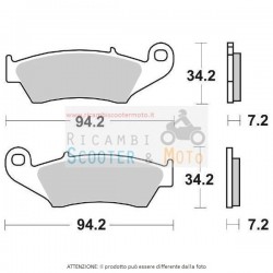 Front brake pads Aprilia Mxv 450 08/14