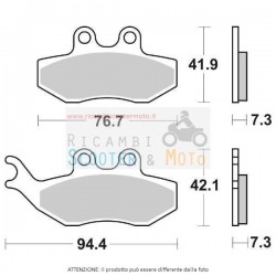 Pastillas de freno delantero Aprilia RX (Pv00 / Pva00) 50 06/16