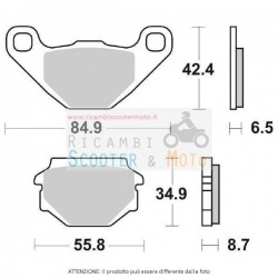 Pastiglia Freno Post Aprilia Mx Sm (11K) 125 04/06