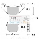 Brake Pad Ant Aprilia Scarabeo 2T Hiper2 (Thg00) 50 10