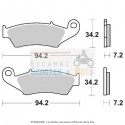 Pastillas de freno delanteras Aprilia Tuareg de viento 600 90/92