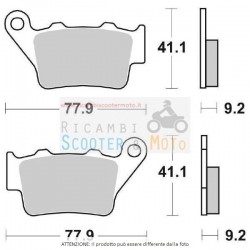 ARRIÈRE PAD Aprilia FREIN Shiver 750 07/16