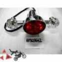 Luz Trasera Cromada Aprilia Scarabeo 125 2004-2006