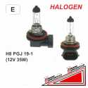 Glühlampe H8 Halogen 12v 35W GJ 19-1 Frontlicht Piaggio Gilera Aprilia