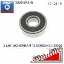 Cuscinetto SKF 10x30x9 (6200-2RSH)  anteriore 2 Lati schermati Malaguti F10 Yesterday