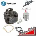 Cylindre complet Piaggio Ape 69 Tm 602 703 703V Fl2 Diamètre du piston 69 mm épingler 18 mm