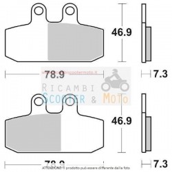 Pastiglia Freno Anteriore Dx Aprilia Atlantic 500 01/04