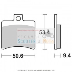 Pastiglia Freno Posteriore Aprilia Atlantic / Atlantic E3 125 03/14