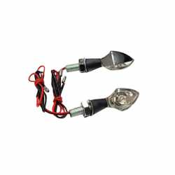 SPIKE Clignotant Led (Paire) en Aluminium - Chromé