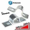 Staffe Piastrine fissaggio cavalletto mm 20 Vespa 50 125 ET3 Primavera