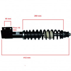 Front shock absorber MICROCAR VIRGO II