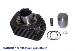 Cylinder thermal unit kit PIAGGIO 50 SI BOXER CIAO BRAVO GRILLO th.10 Ø 38.2