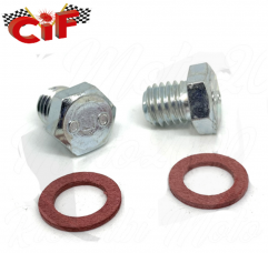 Kit tornillo llenado y vaciado aceite motor PIAGGIO VESPA 125 150 VNA VNB VBA VBB