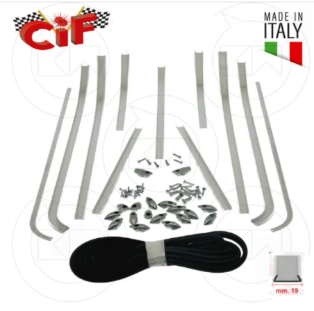 Kit completo strisce listelli pedana PIAGGIO VESPA GS 150 VS2-VS5 1955-1961