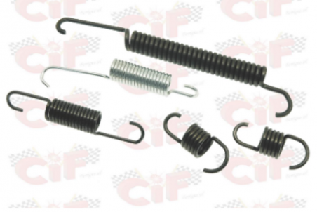 Front / rear brake shoe springs kit PIAGGIO APE TM 602 703 - 5 pieces