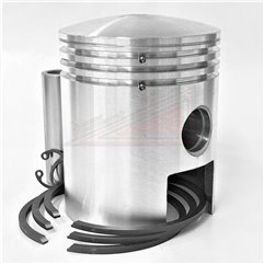 Piston complet piston Kolben Zanetti D160 agricole 62,4 8,5 Hp