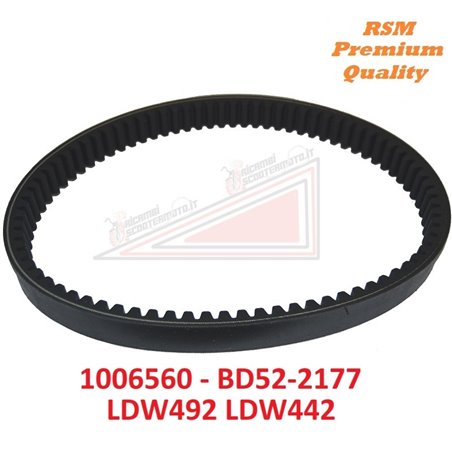 Variator drive belt 047 High quality MICROCAR MGO 2 3 DCI