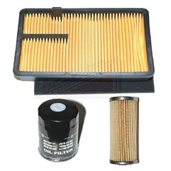 Oil air diesel filter kit KUBOTA AIXAM 300 400 400.4 500.4 EVO Pick Up