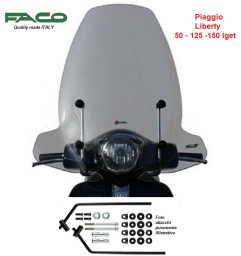 Miniparabrisas Piaggio Liberty iGET 50-125-150 ABS 2015 2024