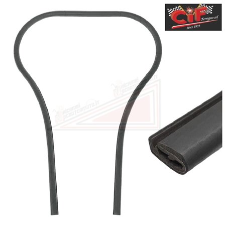 Edge Shield Dark Gray Vespa Piaggio Vespa 50 Fl2 50,125 Pk Pk Xl