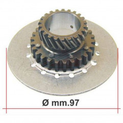 Clutch Gear Cog 21/26 teeth Vespa 125 150 1958 1966