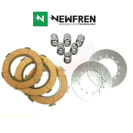 Clutch Friction Plates with spring Newfren Vespa PX 125 150 1978-1997