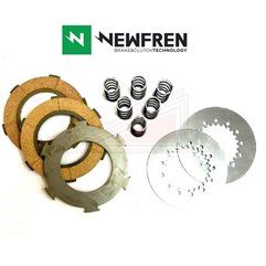 Clutch discs set with spring Newfren Vespa 125 150 1958-1972